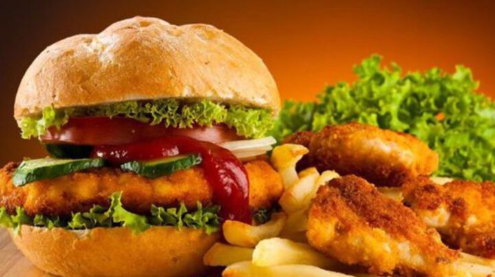 해로운 패스트푸드